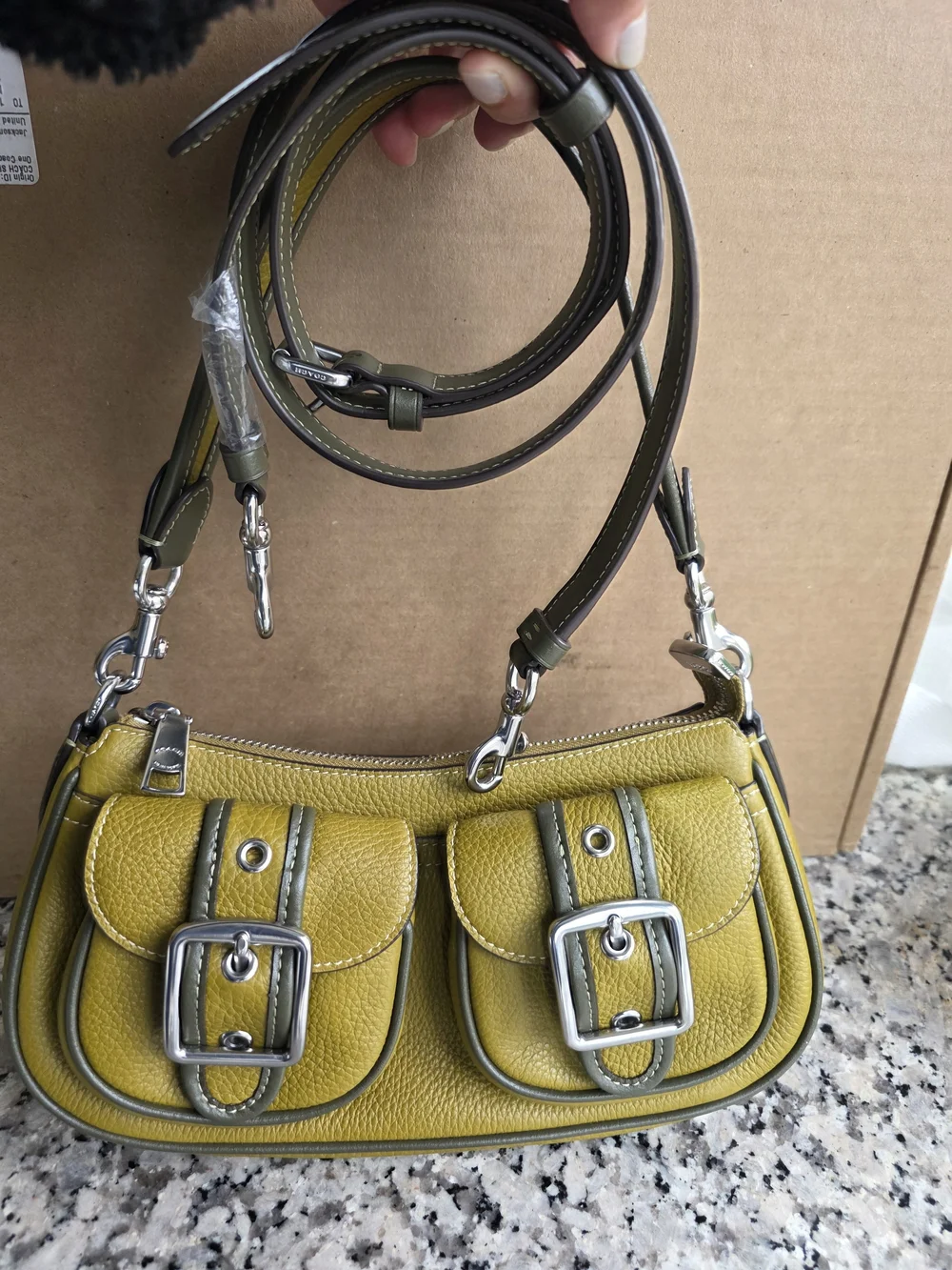Coach compact shoulder